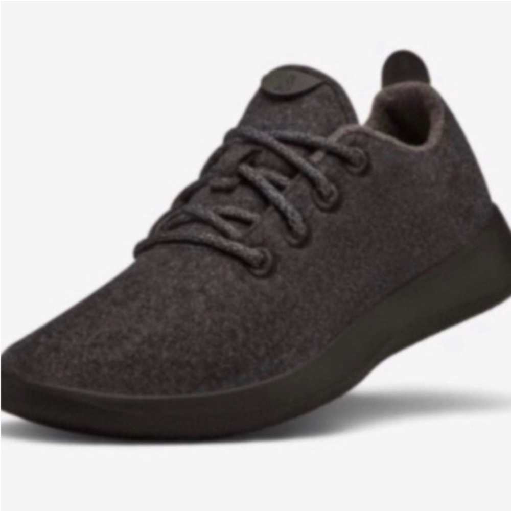 Allbirds Wool Runners Natural Black Casual Athletic Workout Sneakers Shoes 9